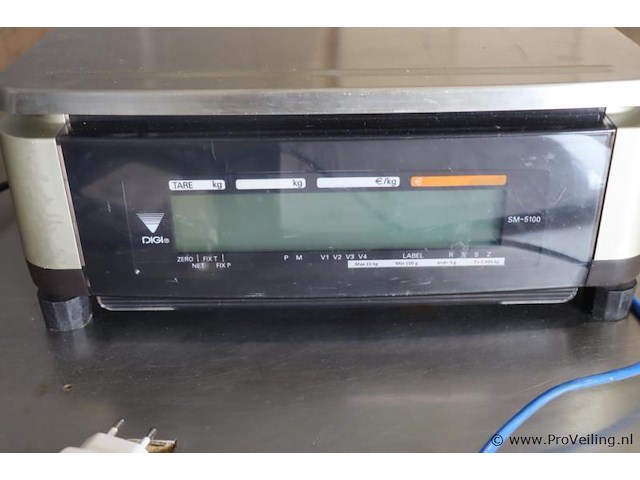 Digi sm etikettenweegschaal model sm-5100 - afbeelding 6 van  9