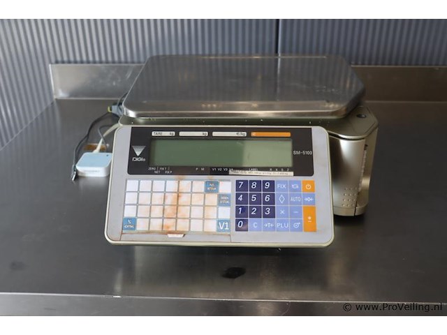 Digi sm etikettenweegschaal model sm-5100 - afbeelding 2 van  8