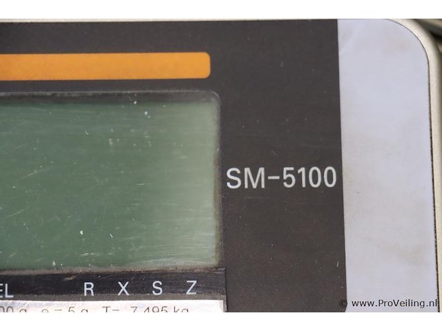 Digi sm etikettenweegschaal model sm-5100 - afbeelding 4 van  8
