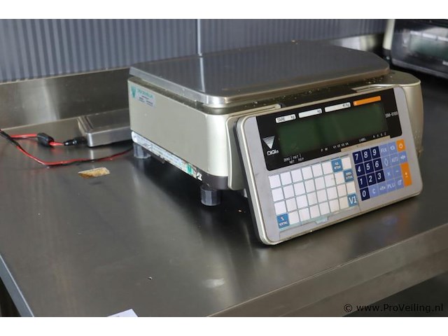 Digi sm etikettenweegschaal model sm-5100 - afbeelding 1 van  10