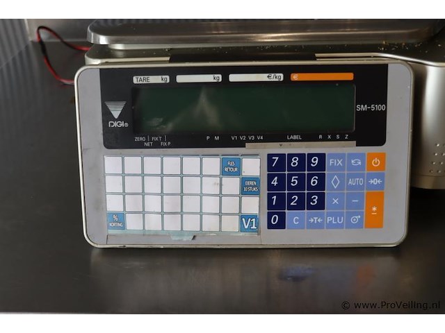Digi sm etikettenweegschaal model sm-5100 - afbeelding 4 van  10