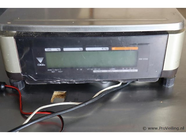 Digi sm etikettenweegschaal model sm-5100 - afbeelding 8 van  10