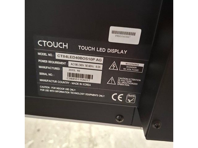 Digibord, ctouch, ct84led40bos10p ag - afbeelding 5 van  10