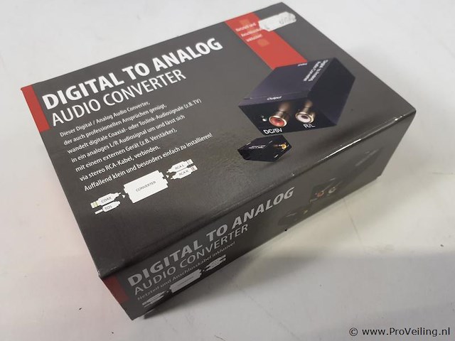 Digitaal naar analoge audio converter - afbeelding 1 van  5