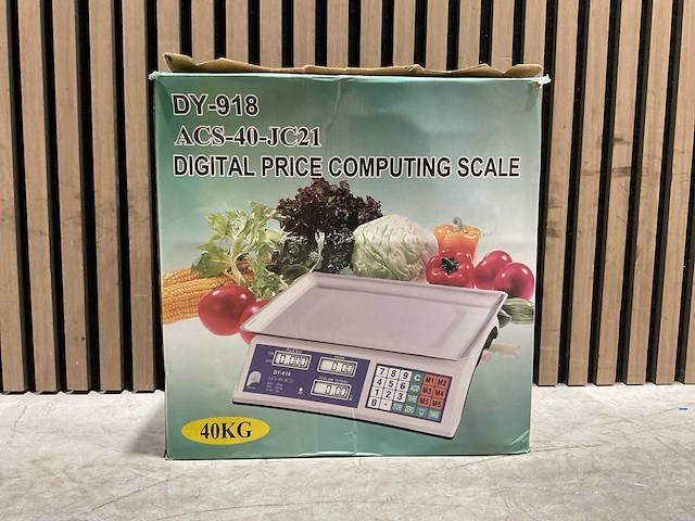 Digitaal prijs weegschaal keukenmachines - afbeelding 3 van  5