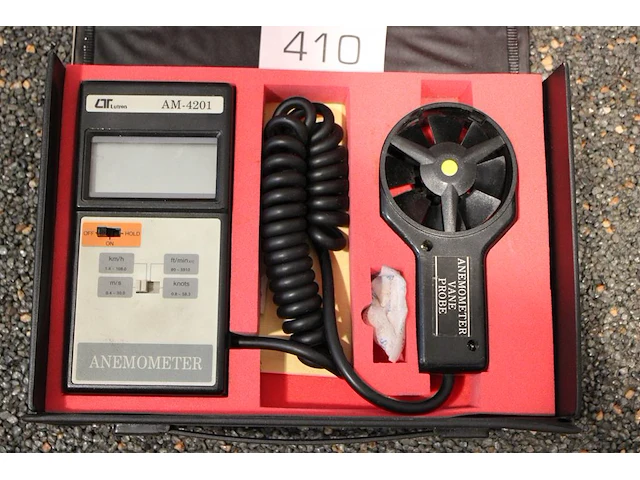 Digitale anemometer am4201 lutron - afbeelding 2 van  2