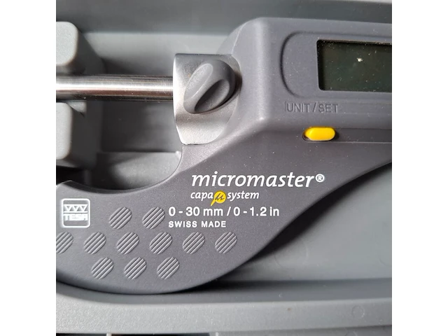 Digitale buiten micrometer micromaster, capa system 0-30mm - afbeelding 2 van  3