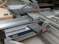 Digitale formaatzaag panhans 90 met afzuiger jet dc1.5. bouwjaar 2008. - afbeelding 3 van  8