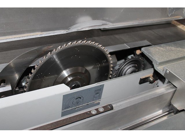 Digitale formaatzaag panhans 90 met afzuiger jet dc1.5. bouwjaar 2008. - afbeelding 5 van  8