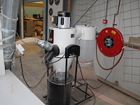 Digitale formaatzaag panhans 90 met afzuiger jet dc1.5. bouwjaar 2008. - afbeelding 6 van  8