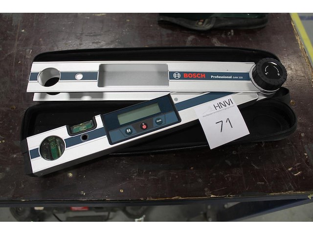 Digitale hoekmeter bosch gam220. - afbeelding 1 van  1