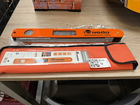 Digitale hoekwaterpas met hoes, nedo, winkeltronic 450 - afbeelding 1 van  5