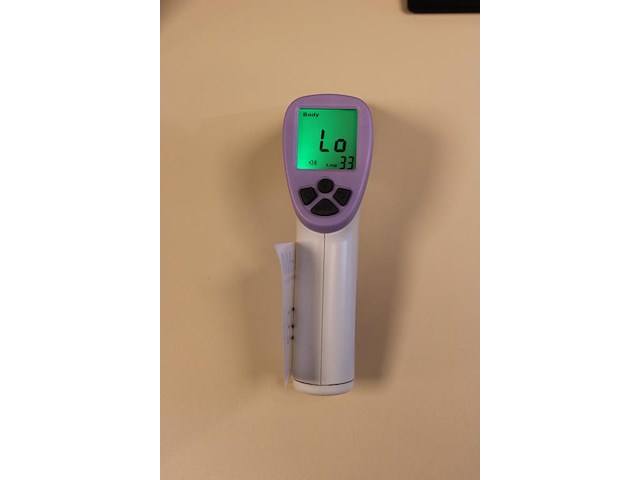 Digitale ir thermometer hti ht-820b. - afbeelding 2 van  2