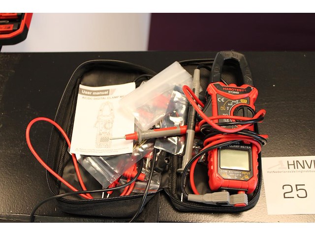 Digitale klemmeter habotest ht206d. - afbeelding 1 van  2