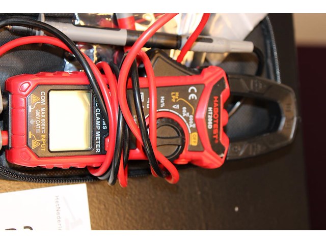 Digitale klemmeter habotest ht206d. - afbeelding 2 van  2