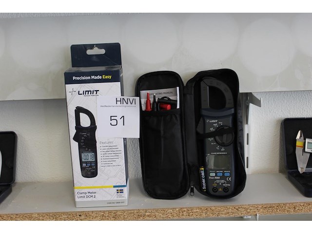Digitale klemmeter limit. - afbeelding 1 van  2