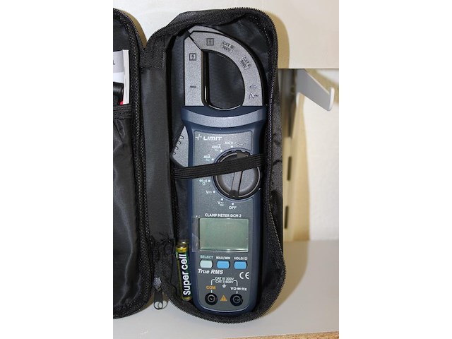 Digitale klemmeter limit. - afbeelding 2 van  2
