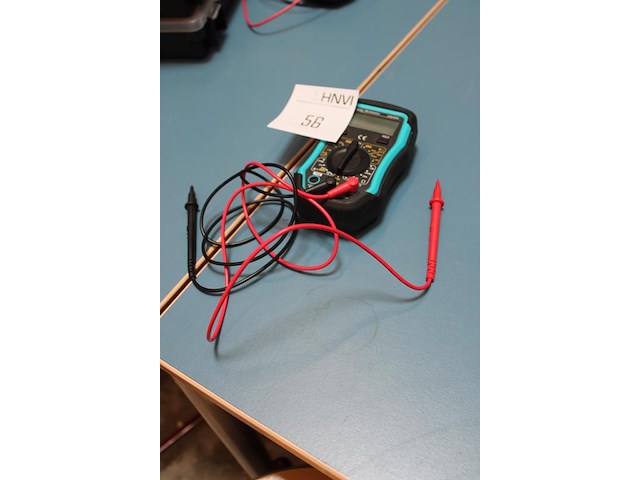 Digitale multimeter em3680 in rubberen beschermhoes. - afbeelding 2 van  2