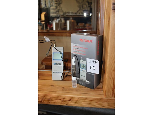 Digitale ph-meter voltcraft th-100atc. - afbeelding 2 van  2