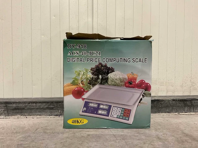 Digitale prijs weegschaal keukenmachines - afbeelding 2 van  8