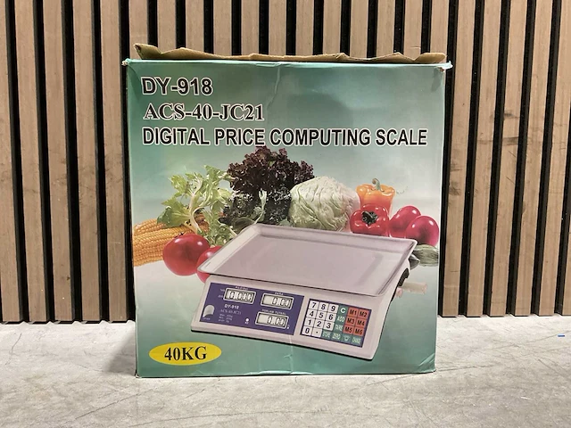 Digitale prijs weegschaal keukenmachines - afbeelding 5 van  8