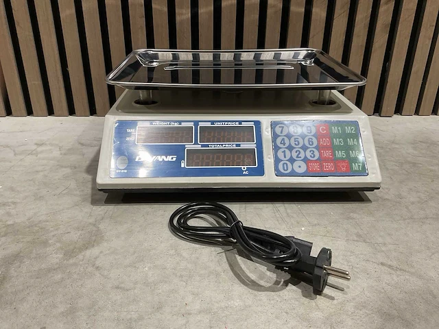 Digitale prijs weegschaal keukenmachines - afbeelding 7 van  8