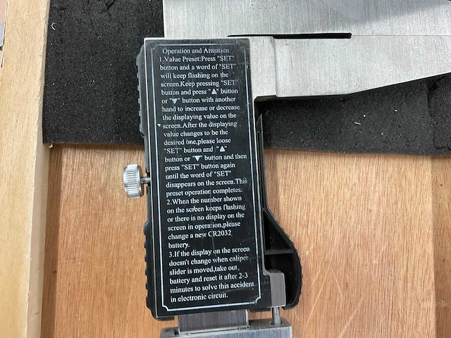 Digitale schuifmaat l=1500 mm - afbeelding 4 van  4