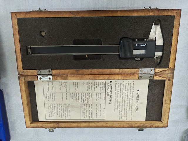 Digitale schuifmaat, operating instruction - afbeelding 1 van  1