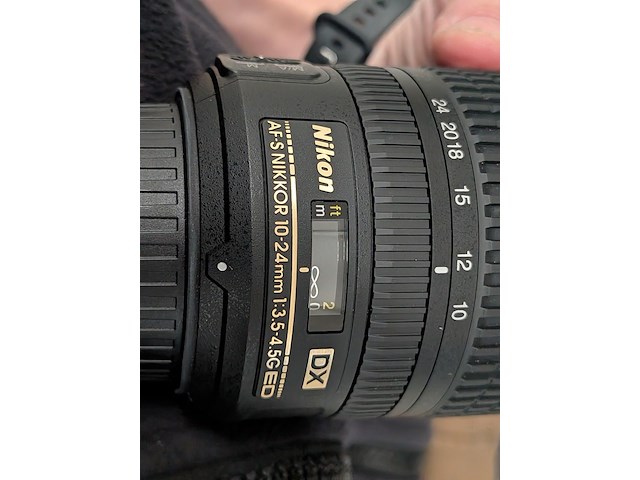 Digitale spiegelreflex camera met extra lens en statief nikon, d5500 - afbeelding 5 van  18