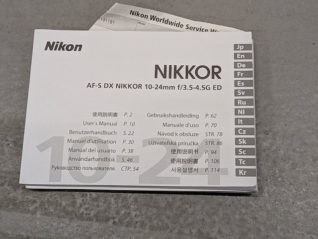 Digitale spiegelreflex camera met extra lens en statief nikon, d5500 - afbeelding 10 van  18