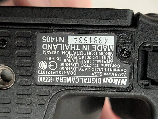 Digitale spiegelreflex camera met extra lens en statief nikon, d5500 - afbeelding 17 van  18