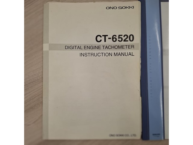 Digitale tachometer ono sokki, ct-6520 - afbeelding 7 van  8