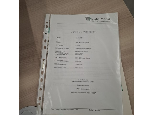 Digitale thermometer met 2x manometer comark, meriam instruments - afbeelding 6 van  14