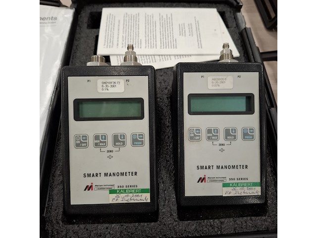 Digitale thermometer met 2x manometer comark, meriam instruments - afbeelding 7 van  14