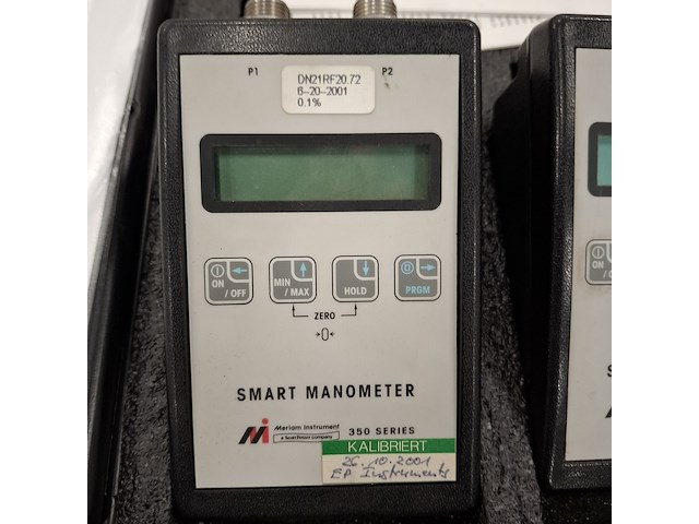 Digitale thermometer met 2x manometer comark, meriam instruments - afbeelding 8 van  14