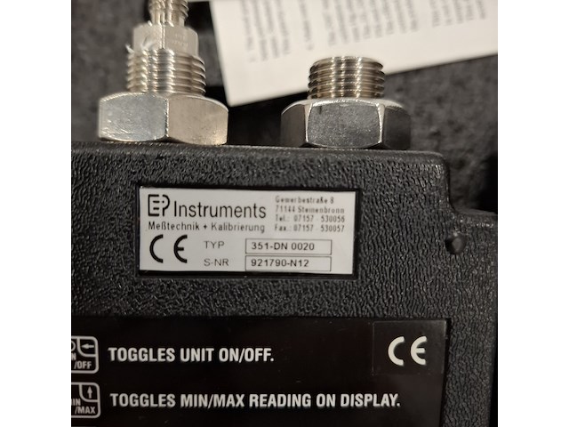 Digitale thermometer met 2x manometer comark, meriam instruments - afbeelding 9 van  14