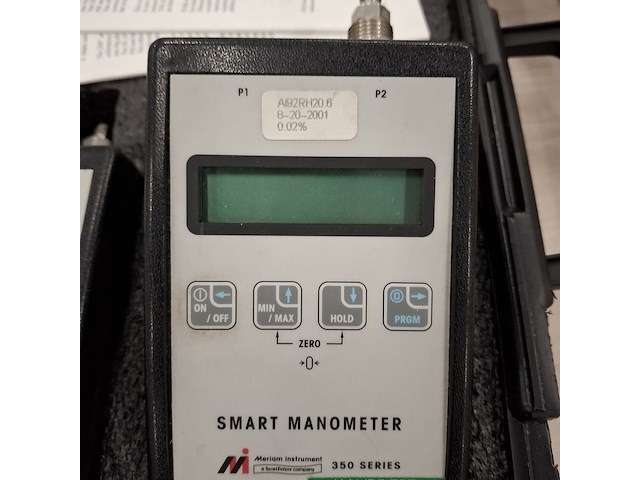 Digitale thermometer met 2x manometer comark, meriam instruments - afbeelding 11 van  14