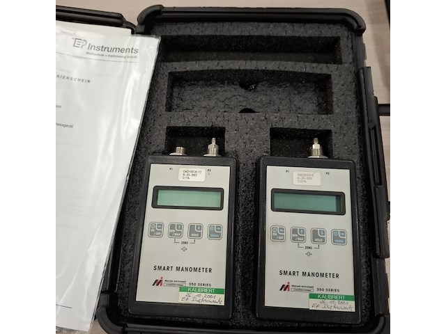 Digitale thermometer met 2x manometer comark, meriam instruments - afbeelding 13 van  14