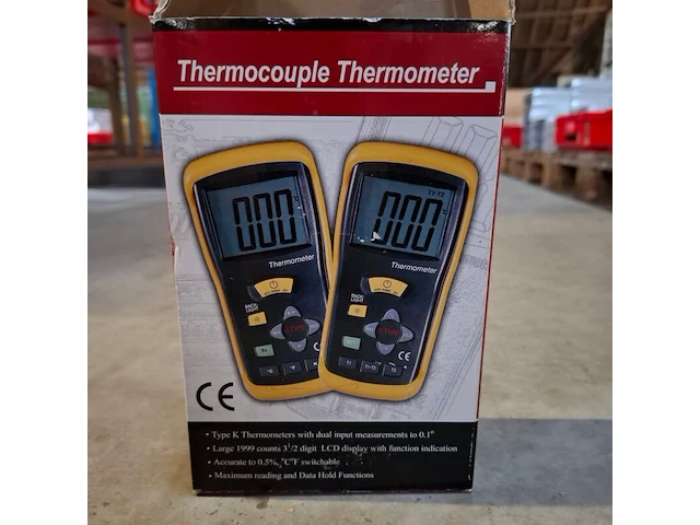 Digitale thermometer met barometer - afbeelding 2 van  4