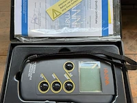 Digitale thermometer met koffer, hanna instruments, hi 935005, grijs, incl. documenten