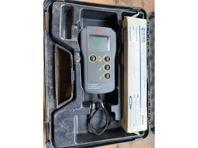 Digitale thermometer met koffer, hanna instruments, hi 935005, grijs - afbeelding 4 van  6