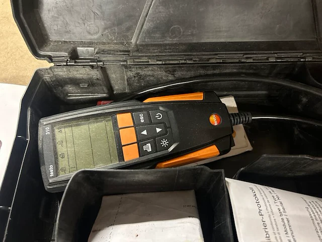 Digitale verbrandingsgasmeter, testo 310 - afbeelding 2 van  5