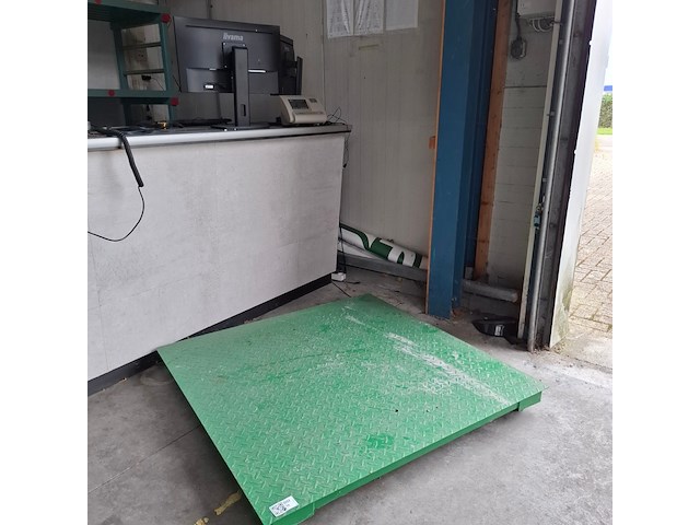 Digitale vloerweegschaal, max 3000 kilo, allpax, a12 - afbeelding 1 van  7