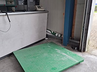 Digitale vloerweegschaal, max 3000 kilo, allpax, a12