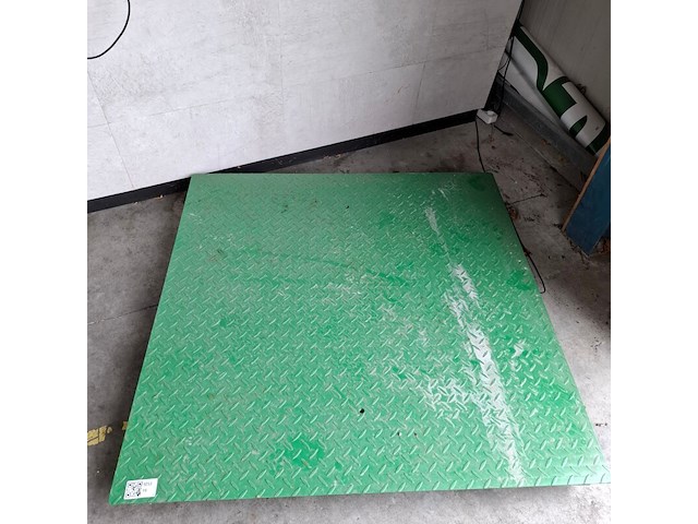 Digitale vloerweegschaal, max 3000 kilo, allpax, a12 - afbeelding 3 van  7