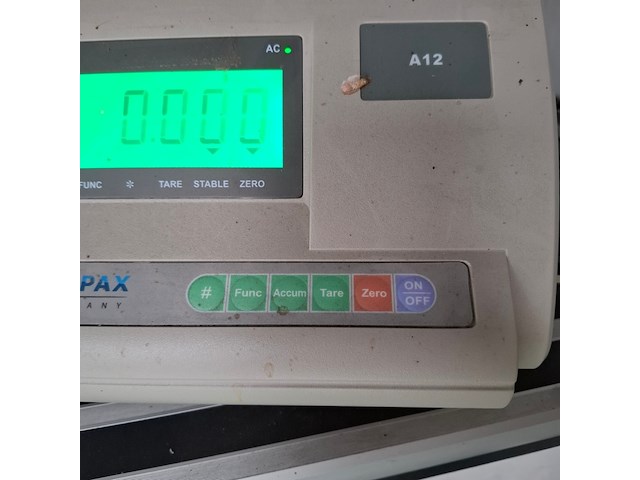 Digitale vloerweegschaal, max 3000 kilo, allpax, a12 - afbeelding 6 van  7