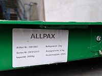 Digitale vloerweegschaal, max 3000 kilo, allpax, a12 - afbeelding 7 van  7