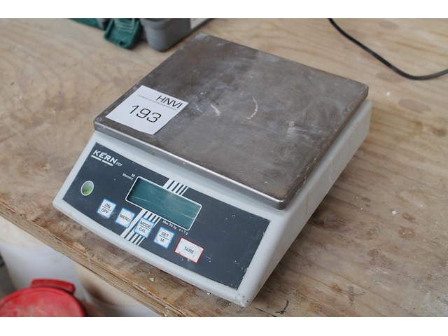 Digitale weegschaal kern fcf. - afbeelding 1 van  2