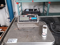 Digitale weegschaal met digitale thermometer myweigh, hdcs-150