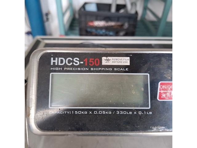 Digitale weegschaal met digitale thermometer myweigh, hdcs-150 - afbeelding 3 van  6